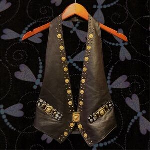 Cache Black Garment with Silver Details